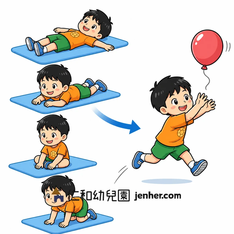 活動 15-10: 變換姿勢反應接氣球